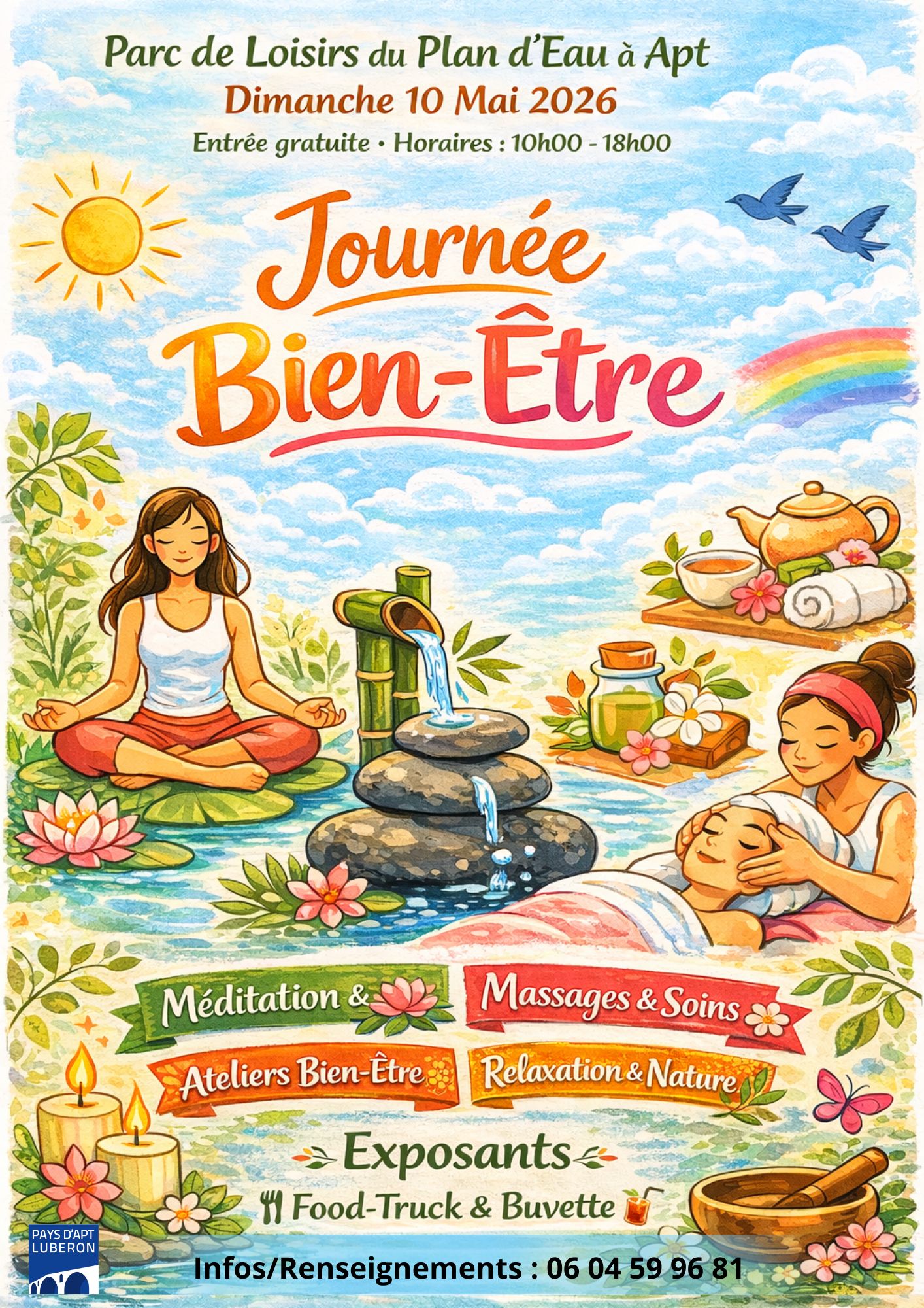 Journee Bien-Etre Apt Flyer et affiche